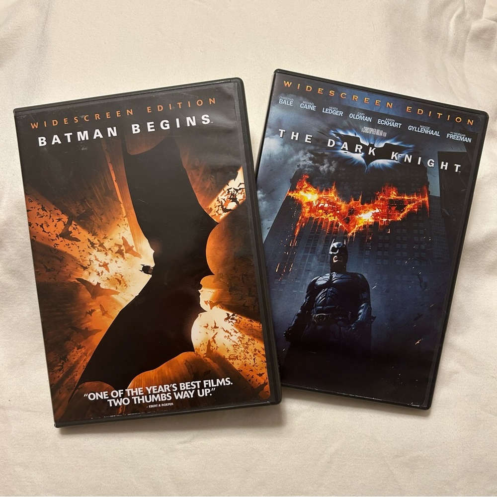 DVD Set - Batman Begins & The Dark Knight (B01)